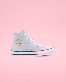 Converse Seasonal Color Chuck Taylor All Star Lány Magasszárú Fehér/Sötét/Piros | ZKAUVIR-HU